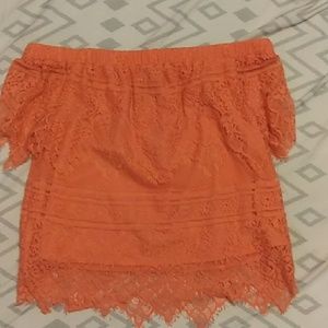 Over the shoulder top